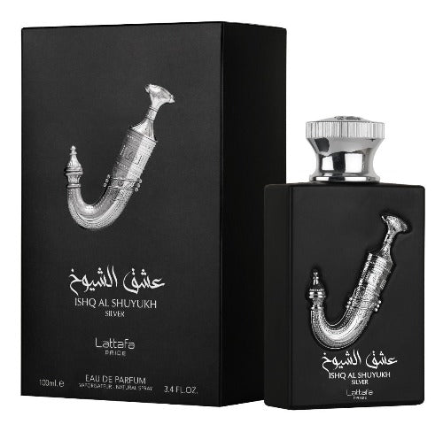 Lattafa Pride Ishq Al Shuyukh Silver Eau De Parfum for Men